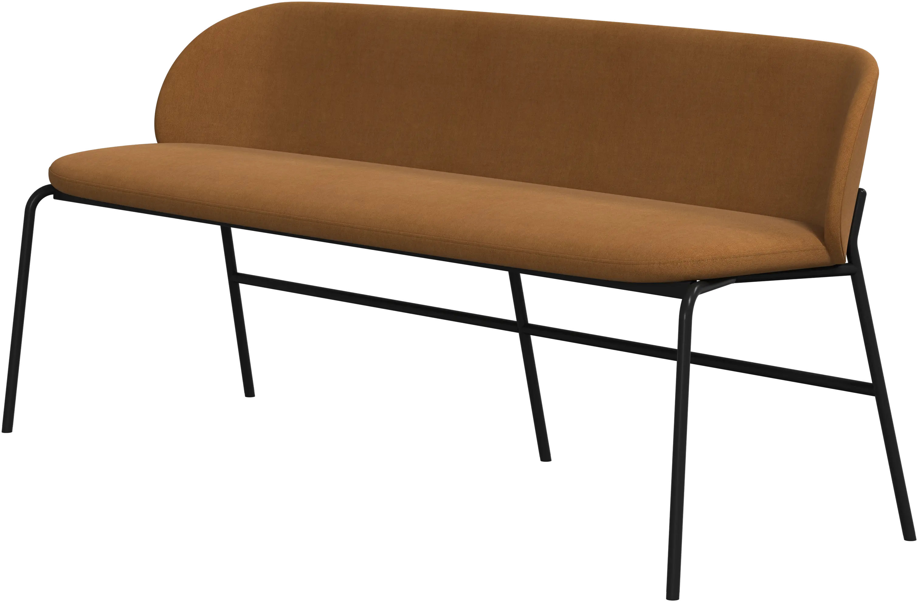 デザイナーベンチ | デンマークデザインの家具 - イエロー | ボー